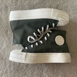 Wmns Chuck Taylor All Star Platform High 'Hybrid Texture - Cargo Khaki'